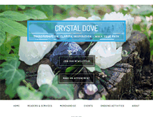 Tablet Screenshot of crystal-dove.com